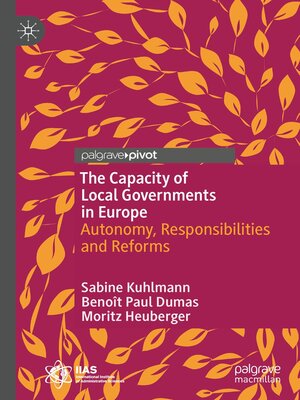 cover image of The Capacity of Local Governments in Europe
